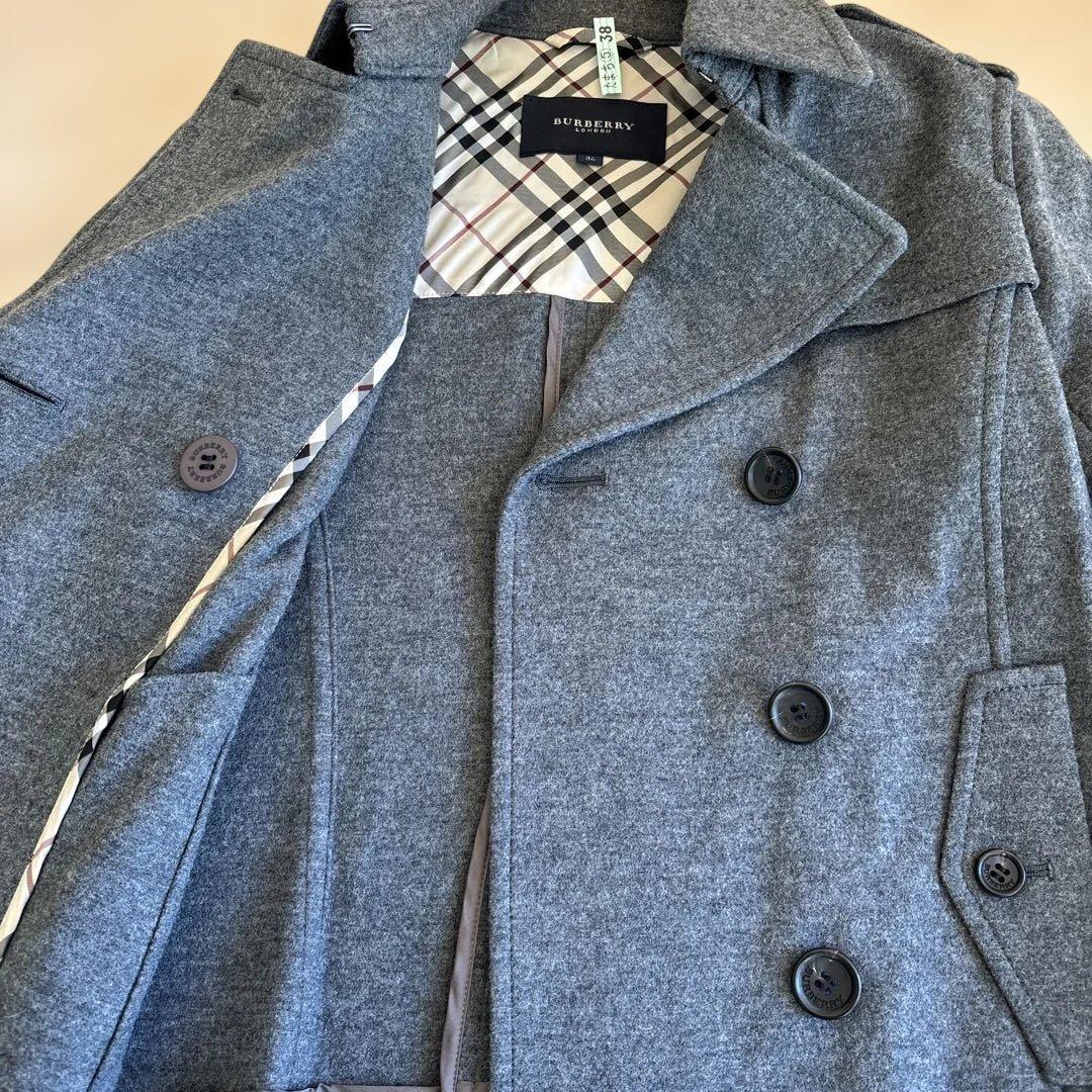 バーバリー　ジャケット　チャコールグレー　S