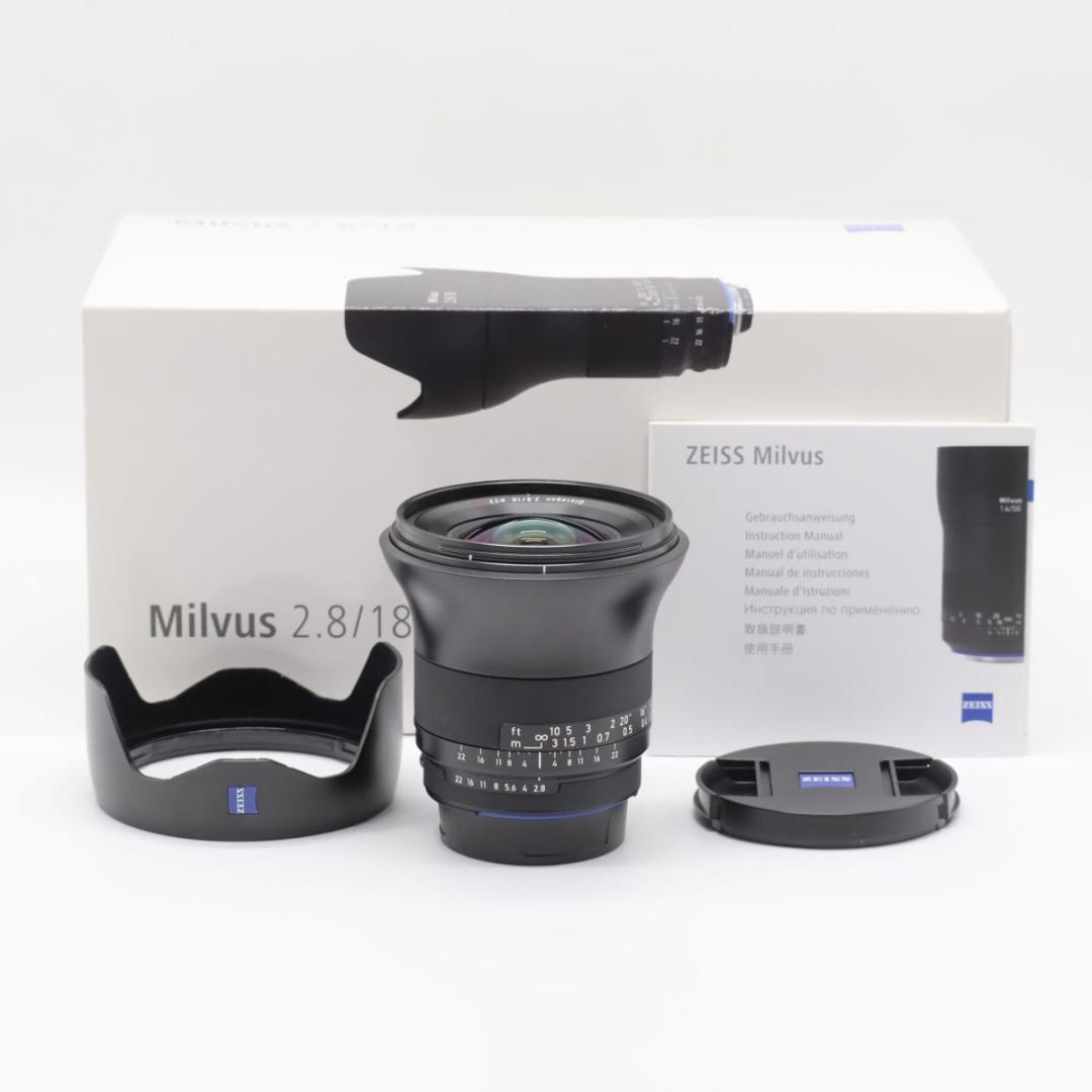 レンズ(単焦点) Carl Zeiss Milvus 2.8/18 ZF.2 #3642