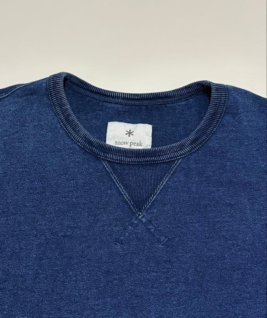 つ*ー様 新品　 Peak スノーピーク　キャンピングインディゴスウェッ
