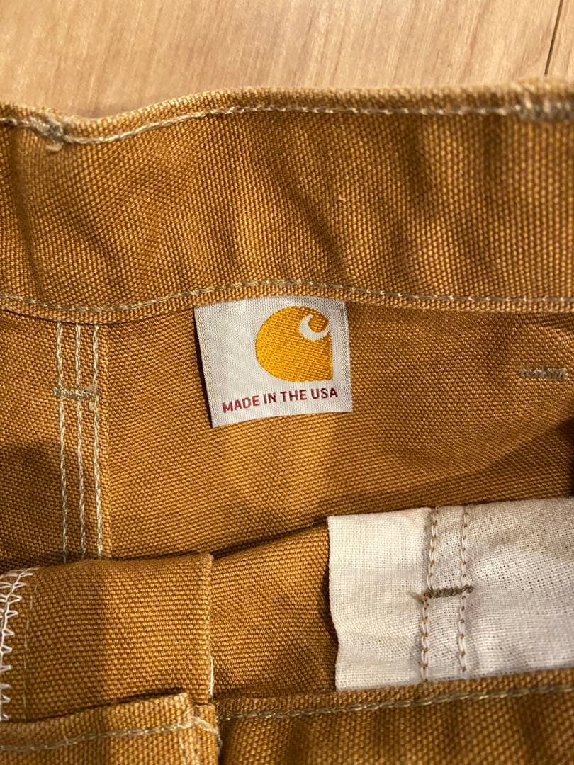 カーハート　ＵＳＡ製　美品　ダブルニー　Carhartt