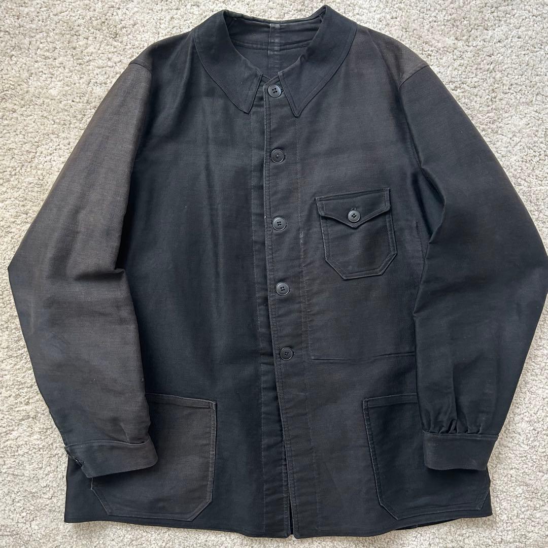 博物館級 30s black moleskin ブラックモールスキンジャケット