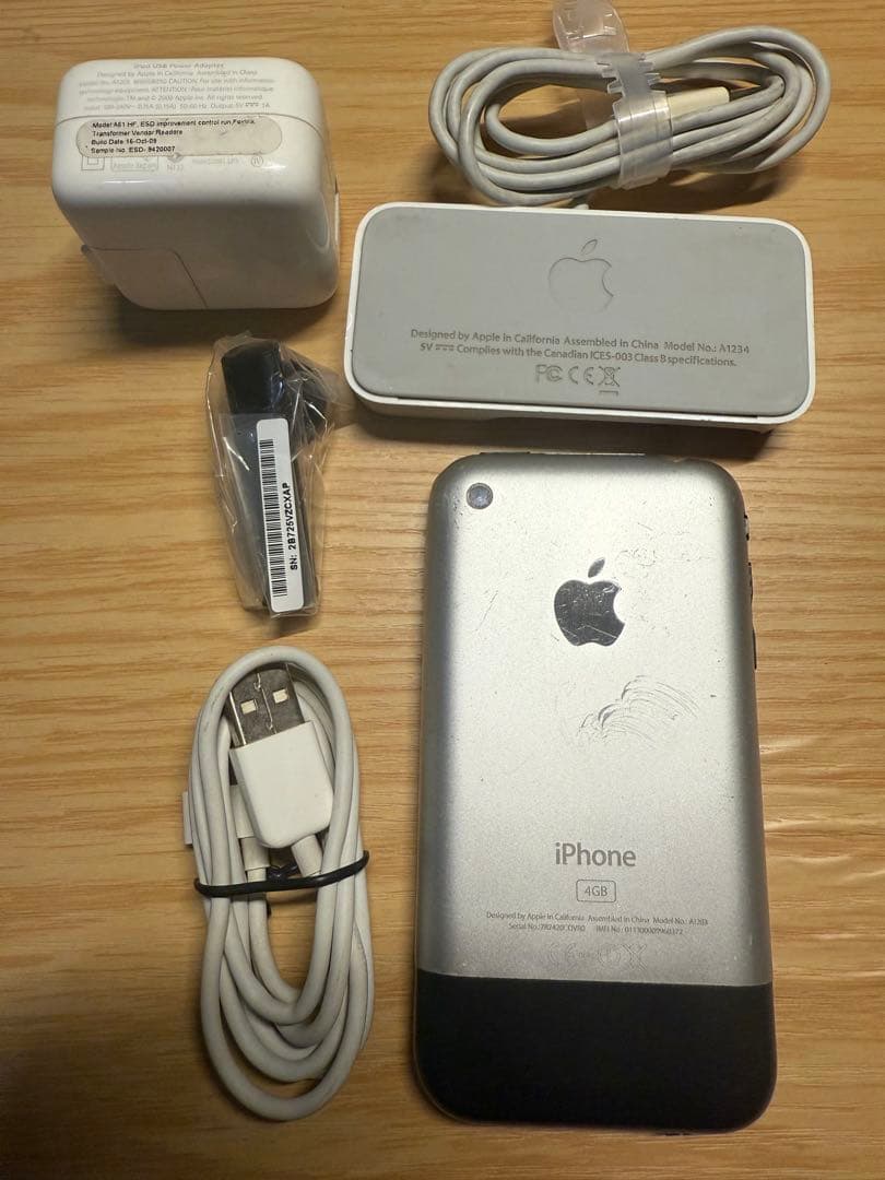 iPhone 2G 4GB デモ demo イギリス版 動作確認済 EU版