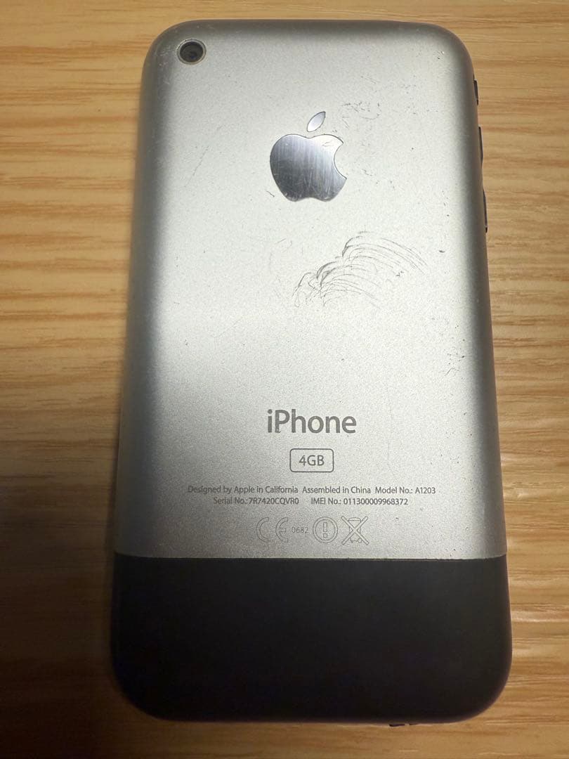 iPhone 2G 4GB デモ demo イギリス版 動作確認済 EU版