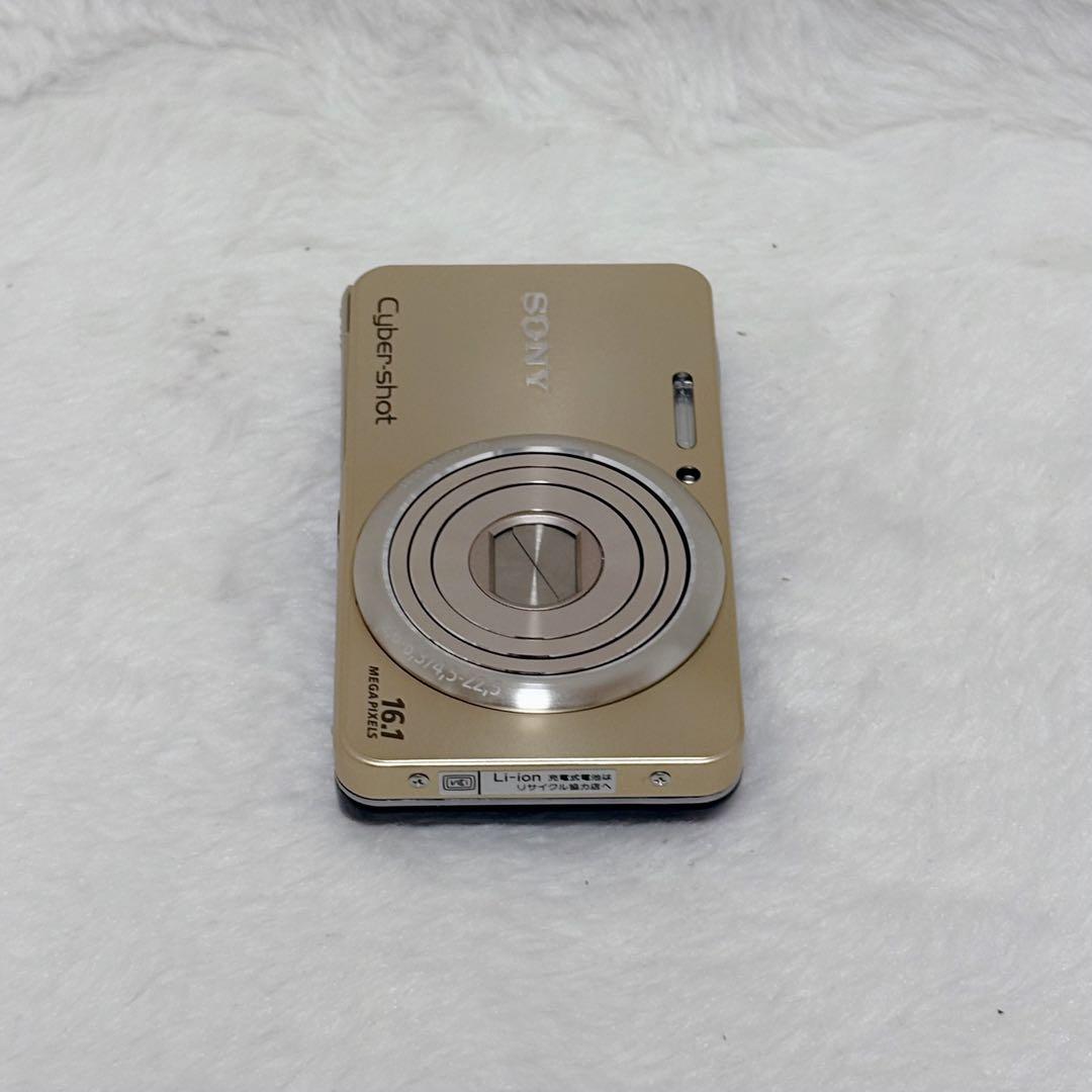 【外観極美品】SONY Cyber-shot DSC-W570 ゴールド