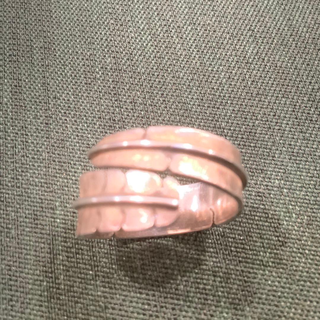 インディアンジュエリー　マイケル・カーク　フェザーリング　シルバー#15