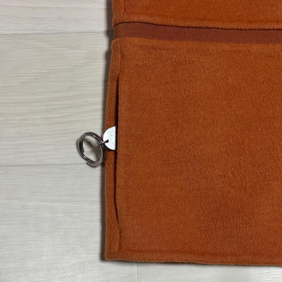 フェラガモ イタリア製 アンゴラ混 ウールジャケット オレンジ 38