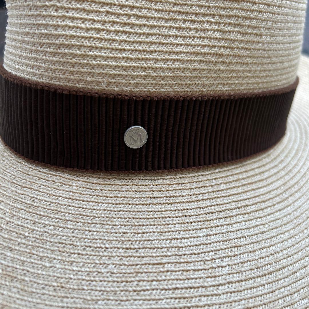 メゾンミッシェル 麦わら帽子 S