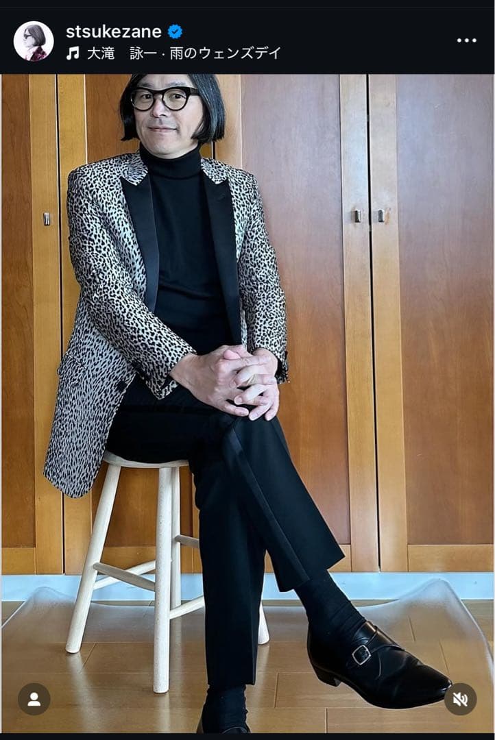 亀梨さん着用　サンローランパリ ベイビーキャット　テーラードジャケット