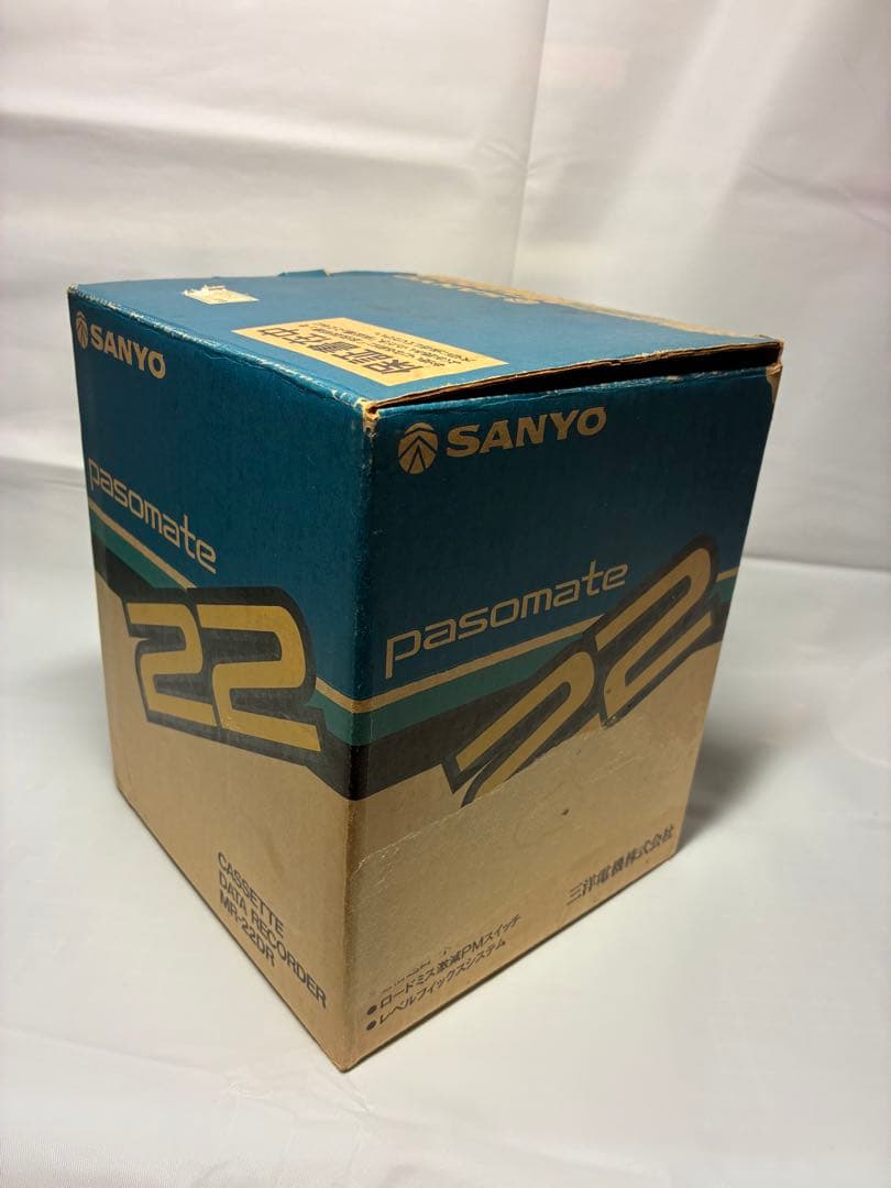 動作品　SANYO MR-22DR データレコーダー　カセットプレーヤー