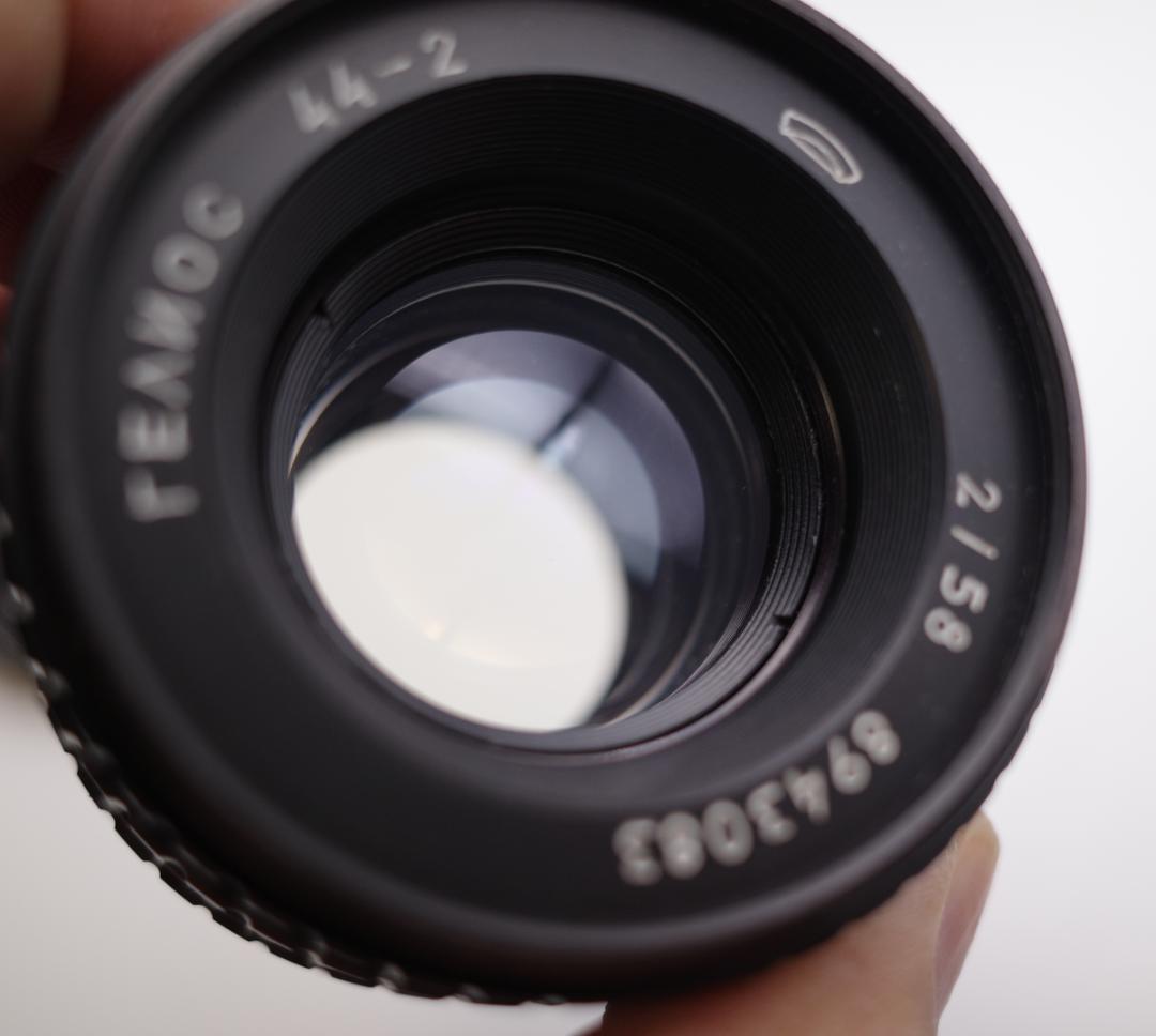 18　未使用　デッドストック希少後期型　ヘリオス　44-2ぐるぐるボケレンズ