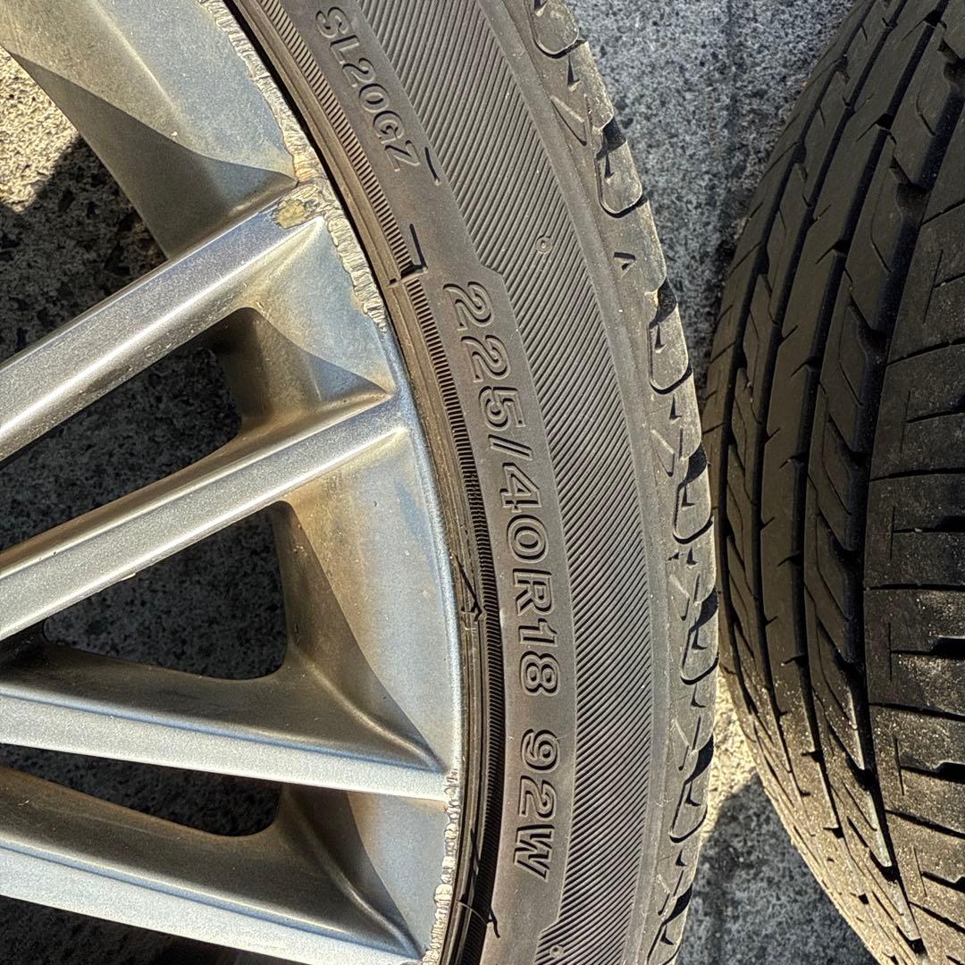 18インチ プリウス30 モデリスタ　ホイールセット