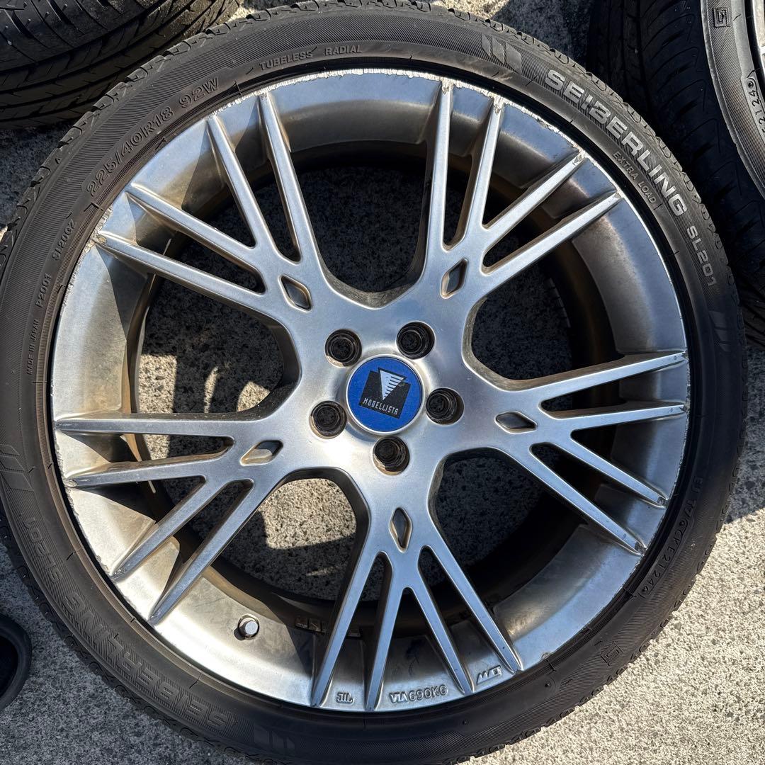 18インチ プリウス30 モデリスタ　ホイールセット