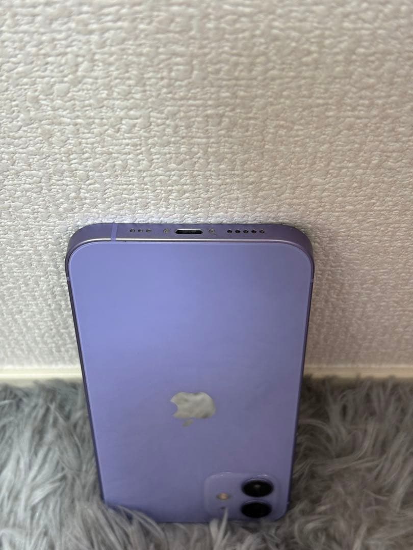 【美品】iphone12 本体 128gb パープル