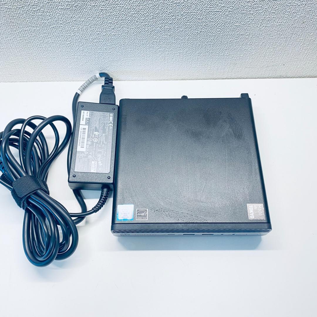 HP EliteDesk 800 G4 DM SSD+HDD Win11 超ミニ