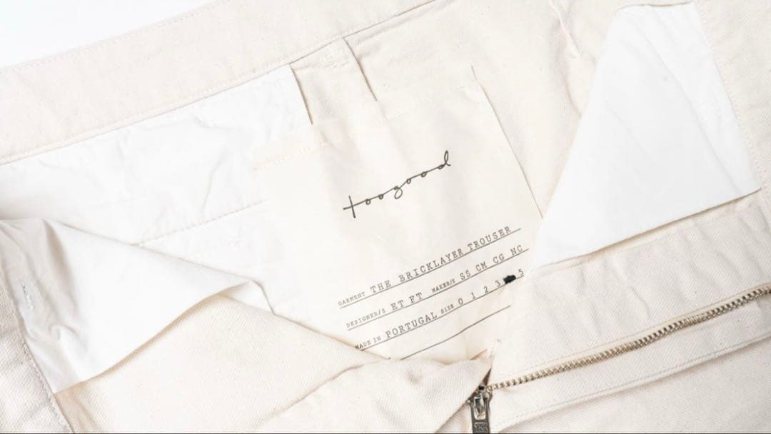 パンツ toogood THE BRICKLAYER TROUSER