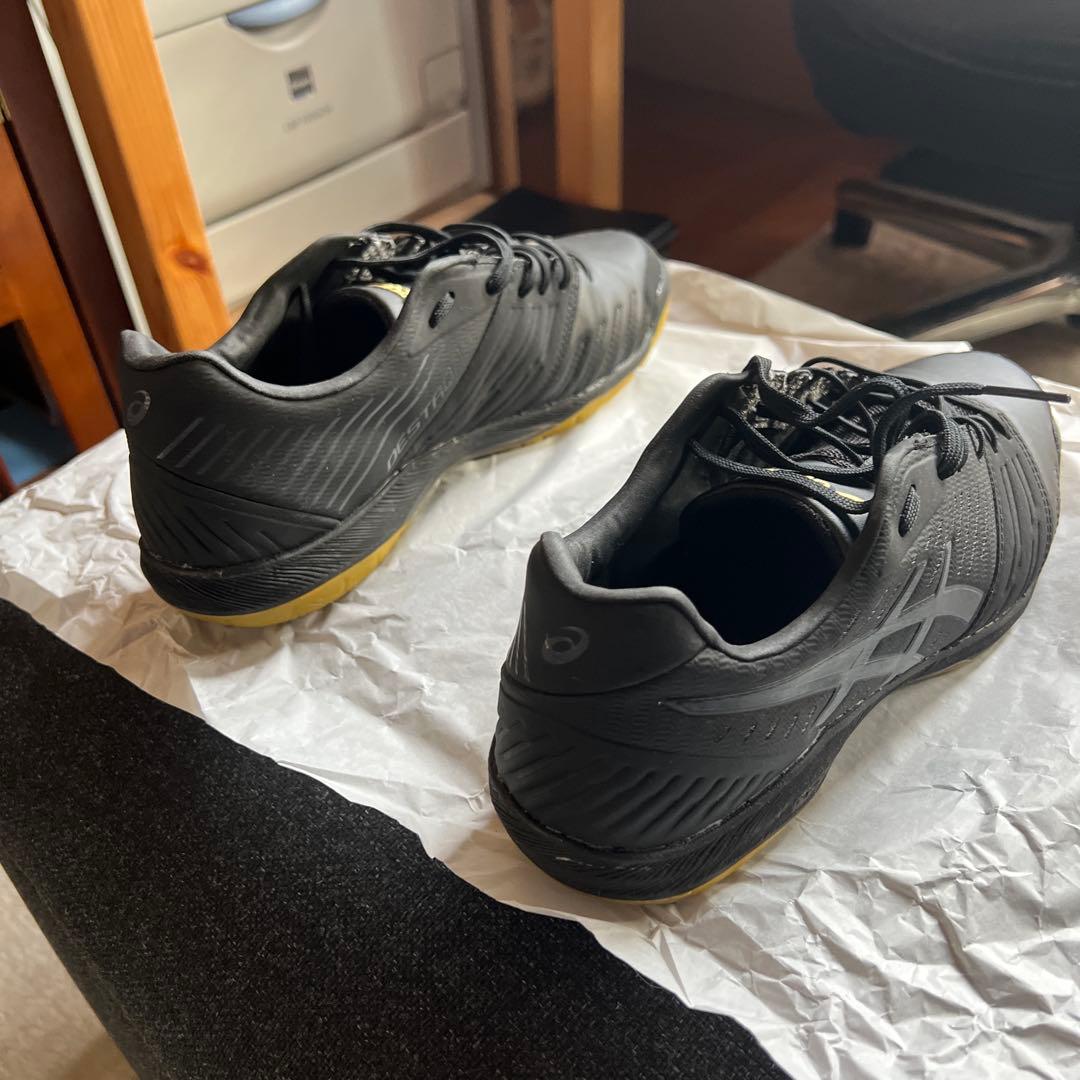 デスタッキ K FF インドア　飴色ソール　ブラック