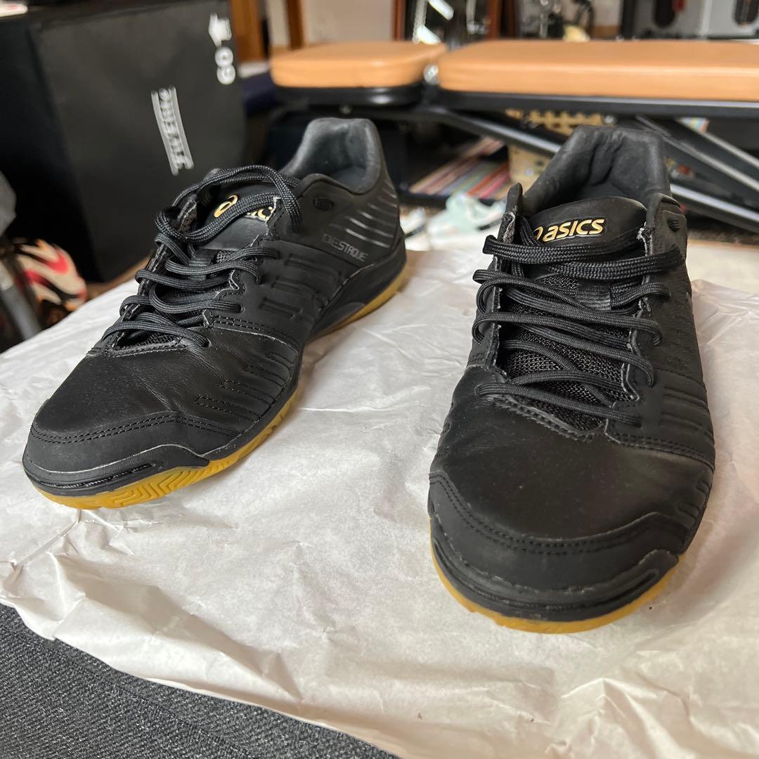 デスタッキ K FF インドア　飴色ソール　ブラック