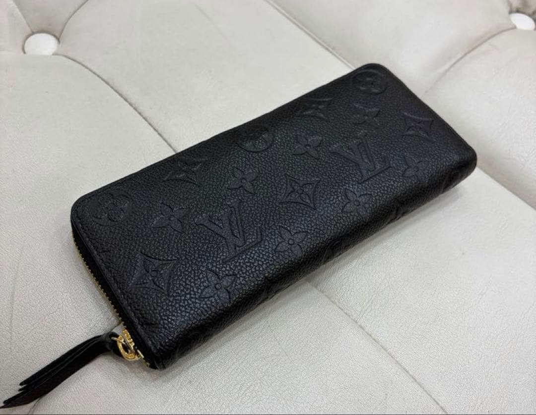 LOUIS VUITTON ルイヴィトン　長財布　ポルトフォイユ　クレマンス　黒