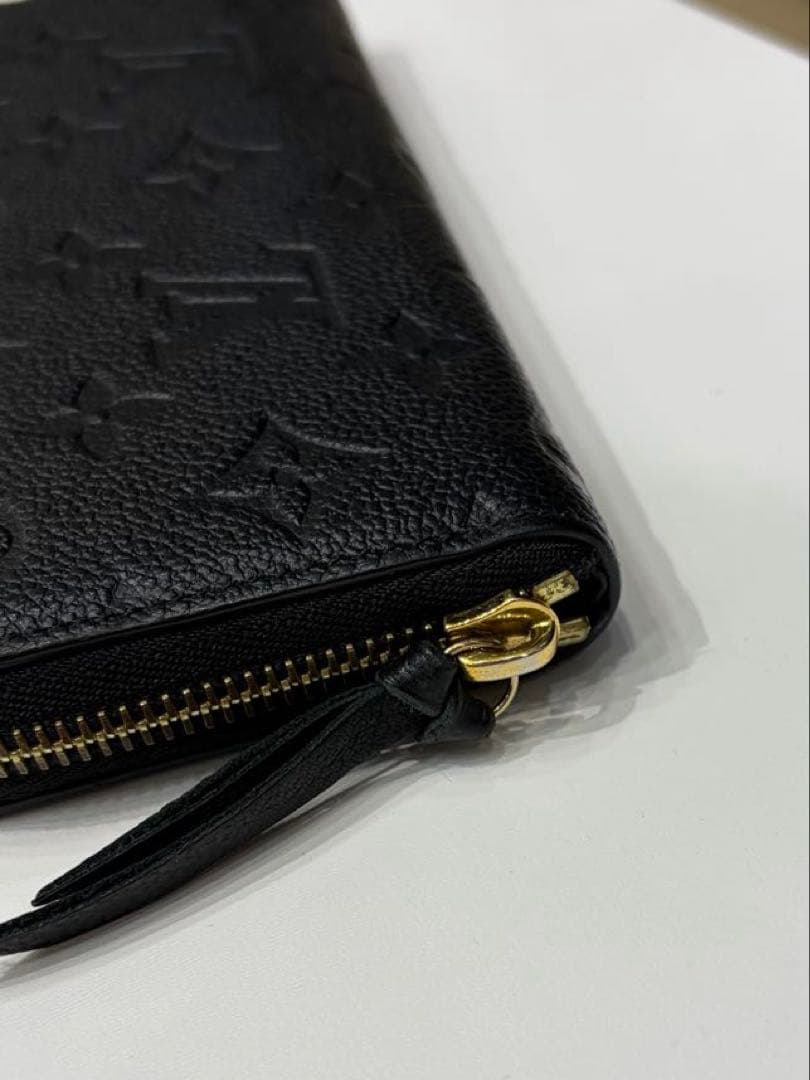 LOUIS VUITTON ルイヴィトン　長財布　ポルトフォイユ　クレマンス　黒