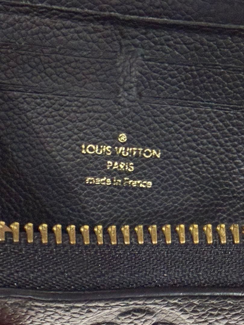 LOUIS VUITTON ルイヴィトン　長財布　ポルトフォイユ　クレマンス　黒