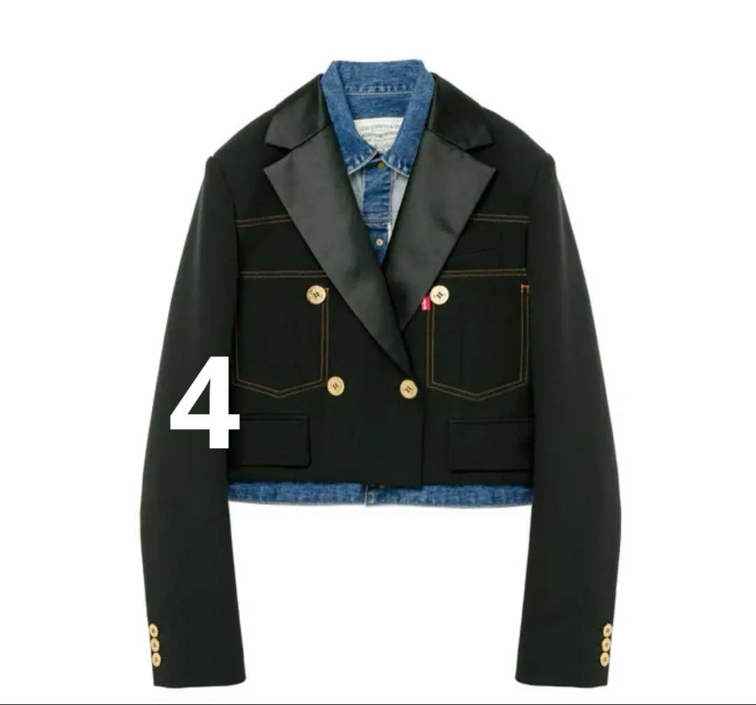 ジャケット・アウター Levi's sacai Denim Matelasse Twill 4