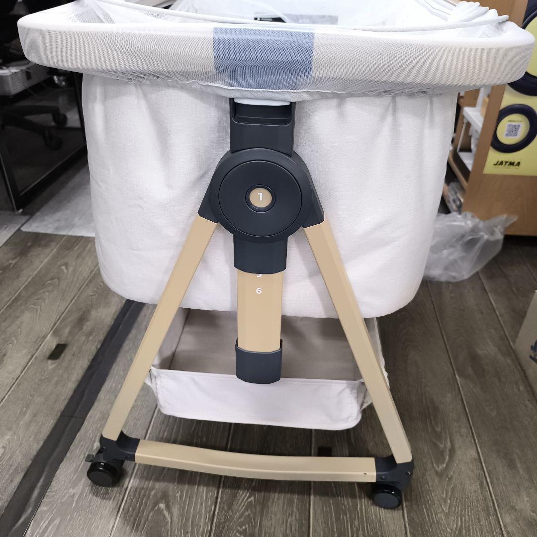 こ*こ様 HZDMJ ベビーベッド ベージュ 2024年購入品 中古