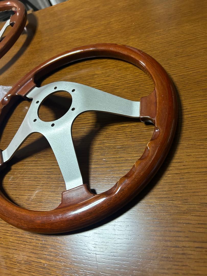 パーソナル マンタ3 マンタ4 2本セット ウッド ステアリング ハンドル 美品
