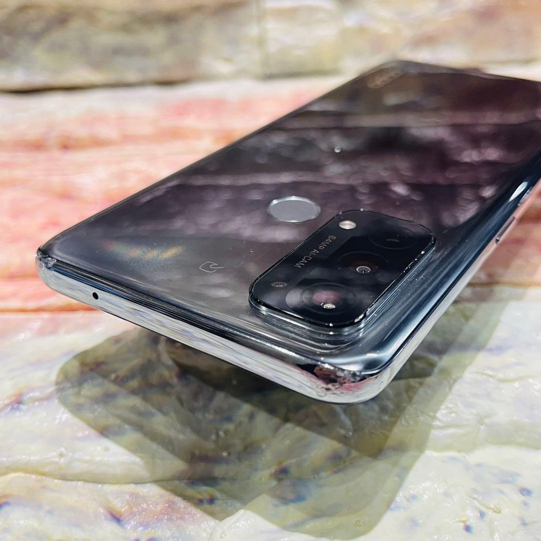 SIMフリー OPPO Reno5 A 64GB シルバーブラック 電池良好