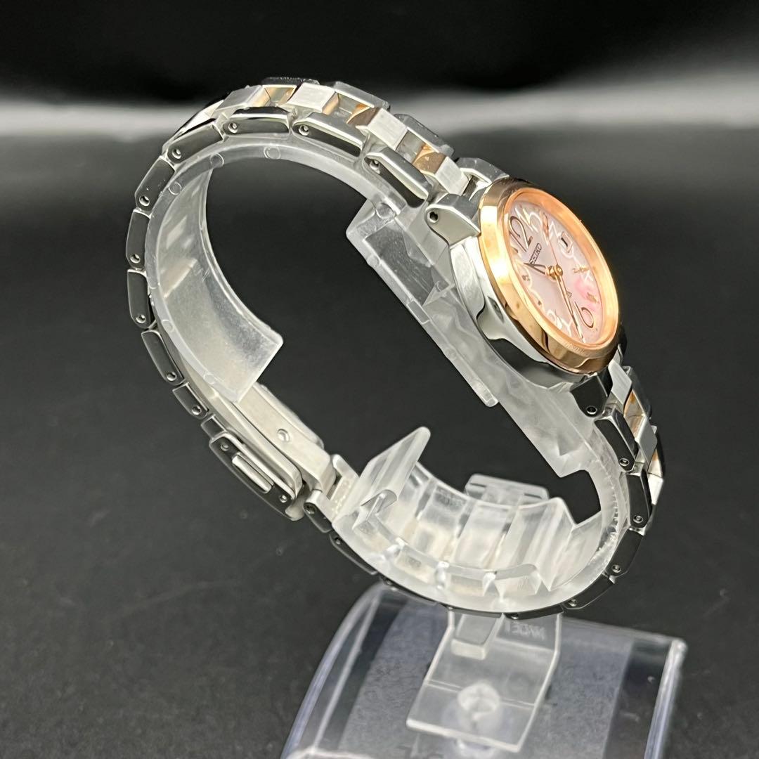 稼動 腕時計　SEIKO lk 電波ソーラー　セイコー　ルキア　デイト　D77