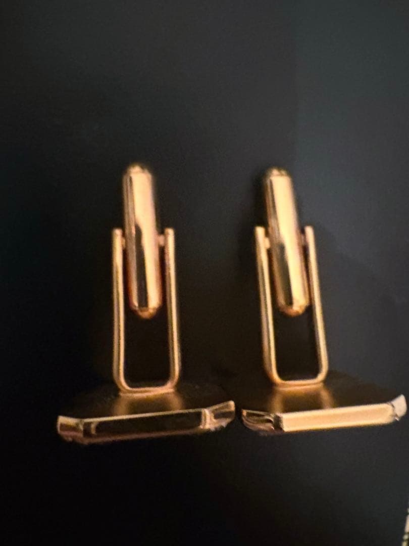 ヴィンテージカフス　金　1g × 2 FINE GOLD 999.9