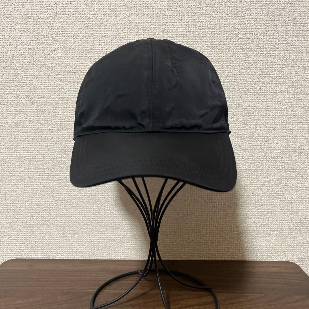 PRADA(プラダ) ナイロンベースボールキャップ　 ブラック