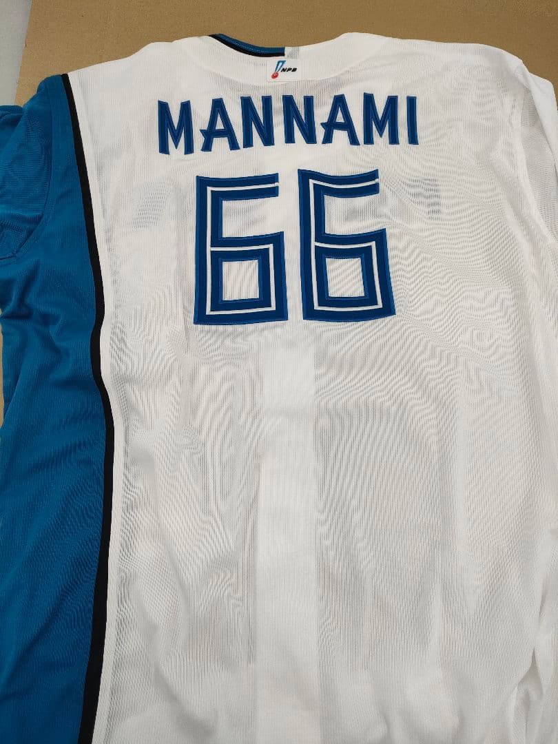 日ハム 万波 中正 選手 プレイヤーズ コレクタブル ホームユニフォーム #66