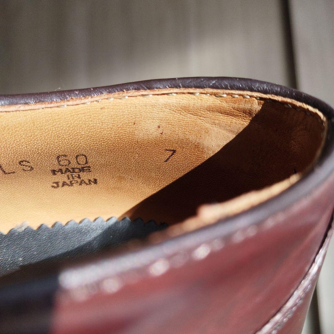 ジョンストン＆マーフィー　バーガンディ　コードバン使用‼️　ドレスアップシューズ