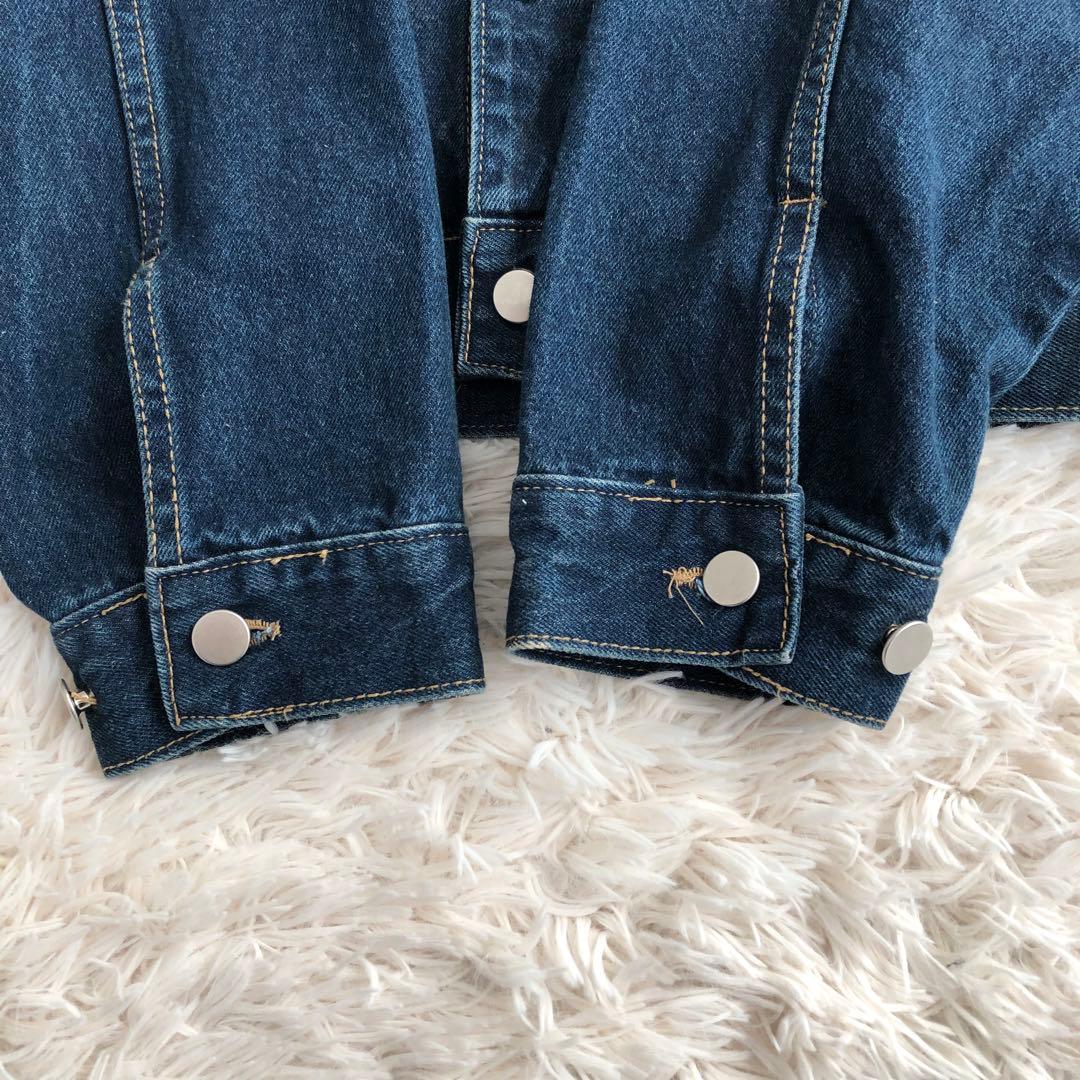 GLAMOUR　グラマー　オーバーサイズ　デニムジャケット　グラデーション