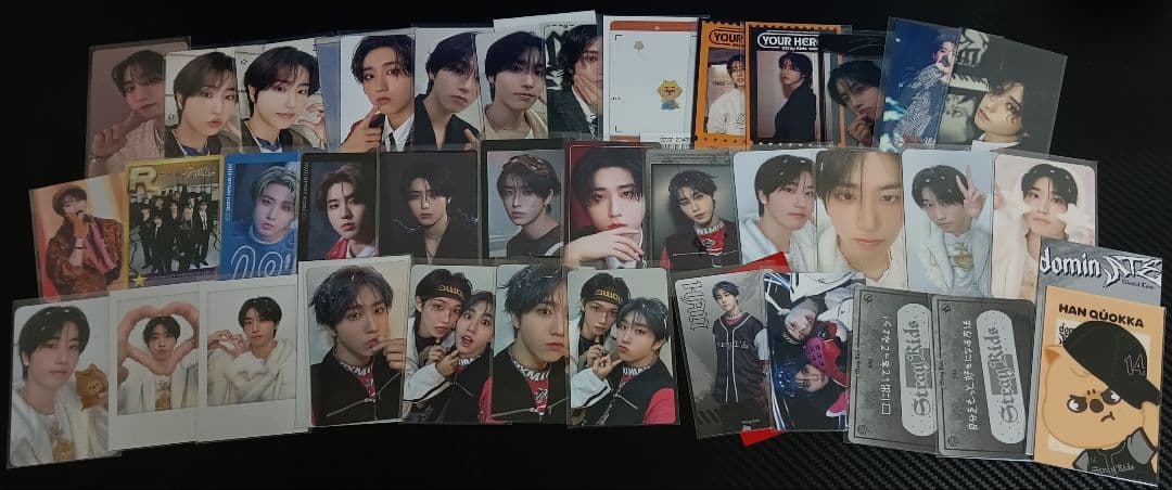 Straykids 特典トレカ類　まとめ　ハンジソン