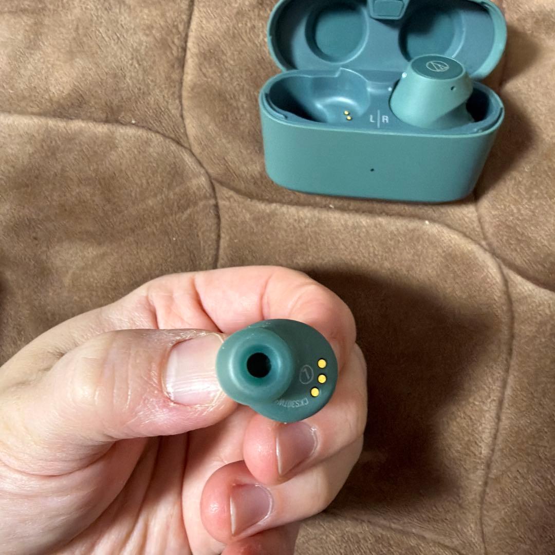 イヤホン audio-technica SOLID BASS ATH-CKS30TW+