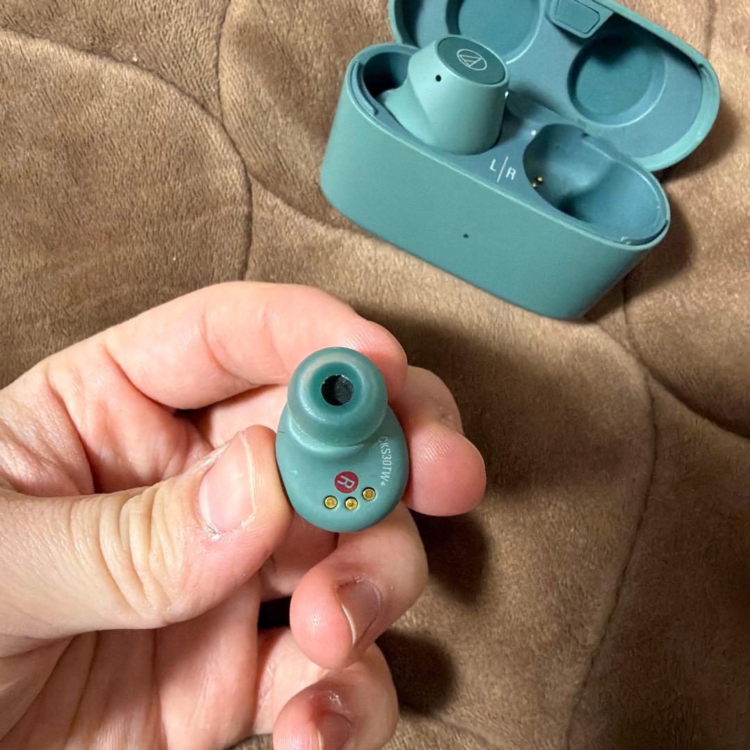 イヤホン audio-technica SOLID BASS ATH-CKS30TW+