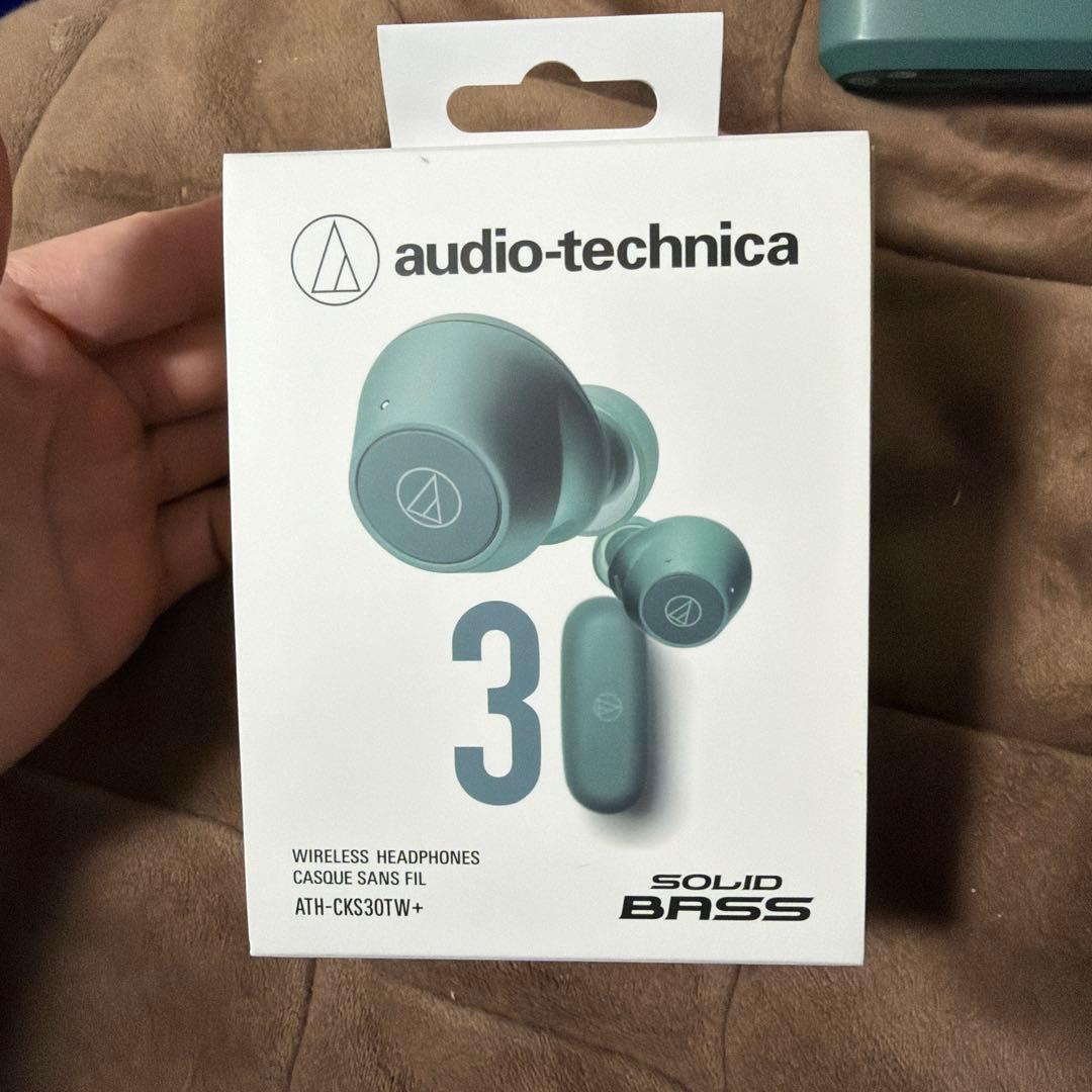 イヤホン audio-technica SOLID BASS ATH-CKS30TW+