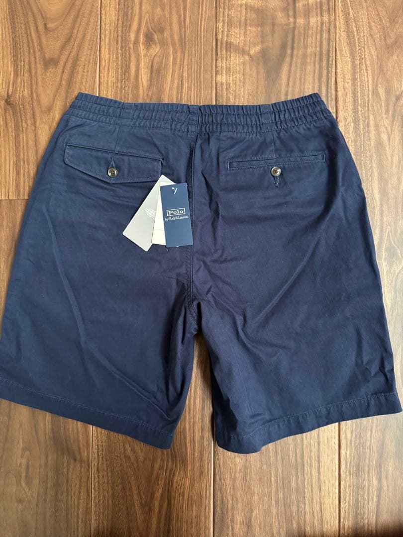 大幅値下【新品】BEAMS別注 ラルフローレン Gold Logo Shorts