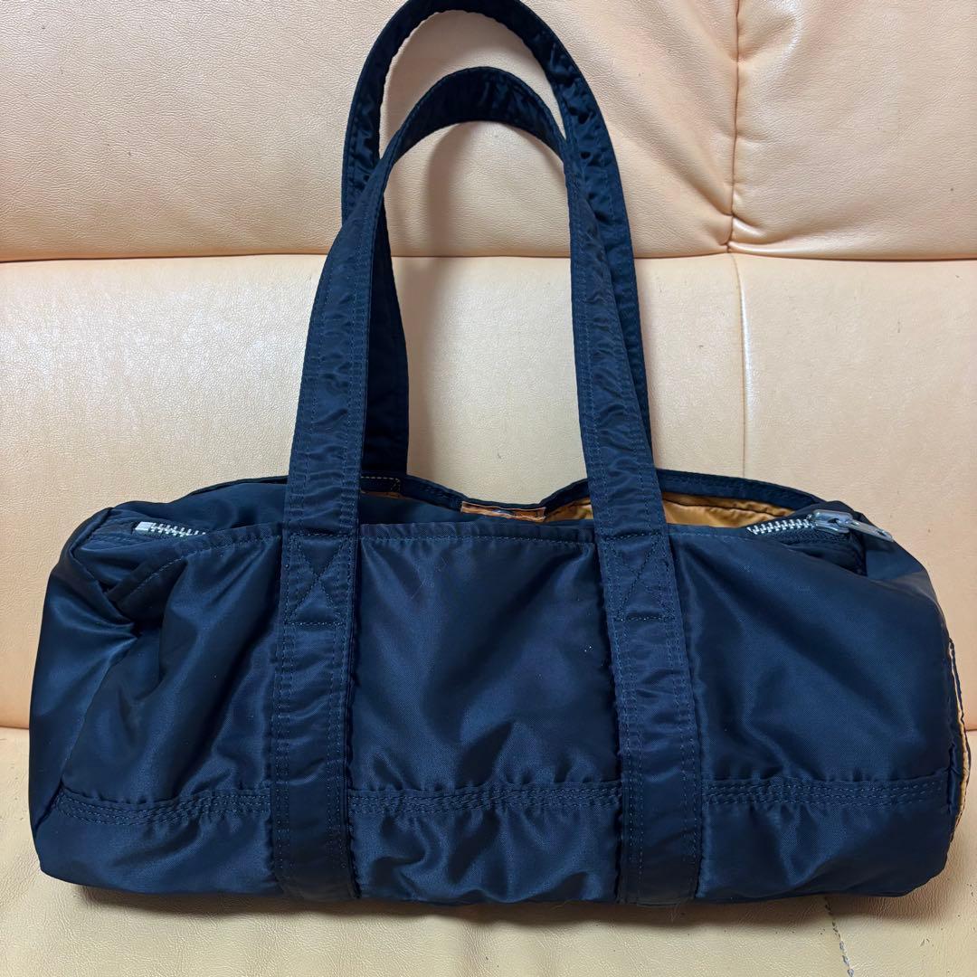 【美品】PORTER タンカー ダッフル ミニボストンバッグ ドラム S