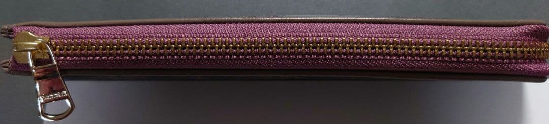 [値下げ]russet ロングウォレット　Gray/Pink
