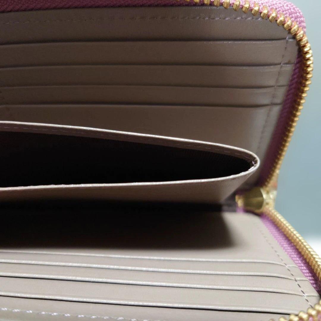 [値下げ]russet ロングウォレット　Gray/Pink