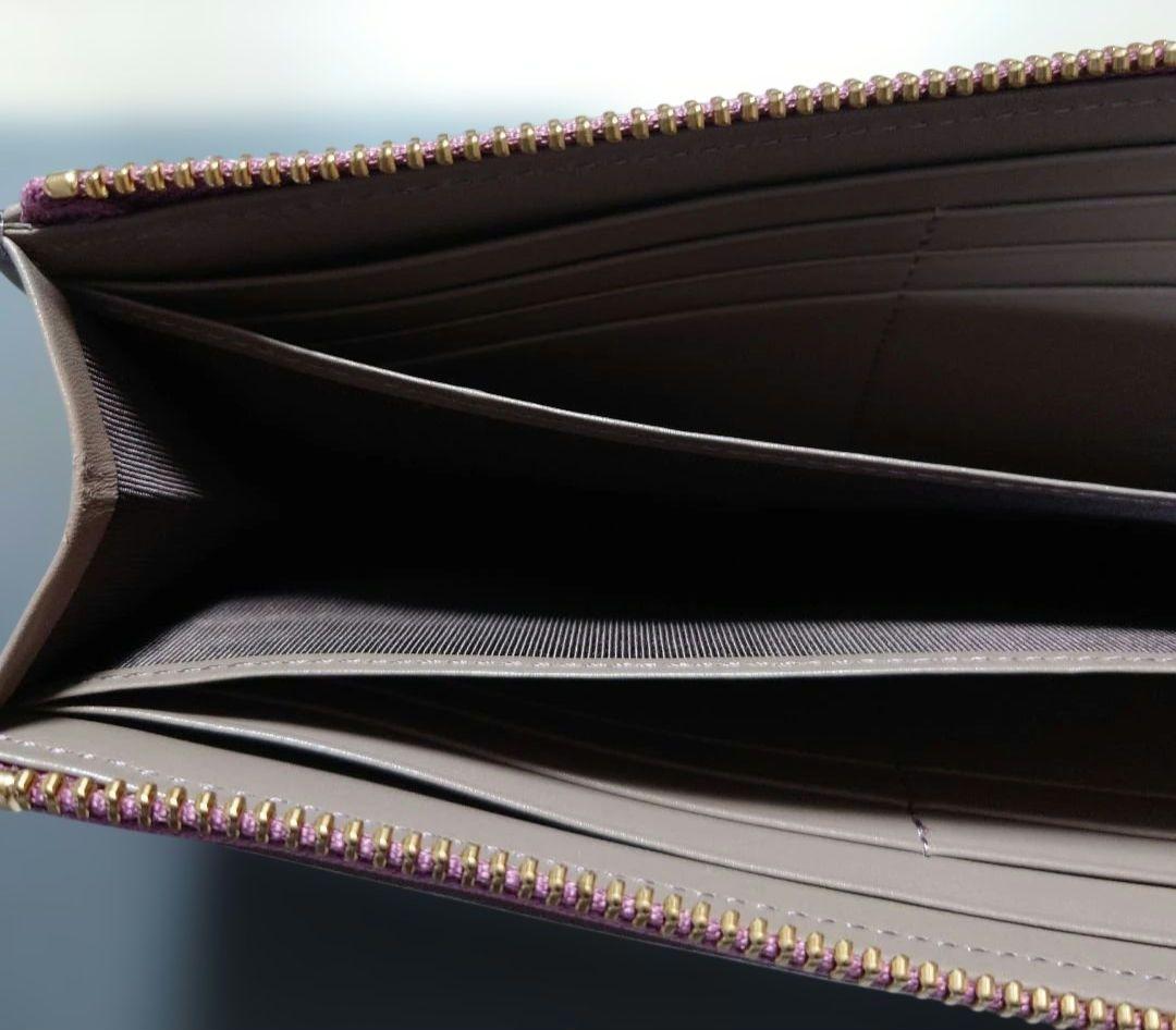 [値下げ]russet ロングウォレット　Gray/Pink