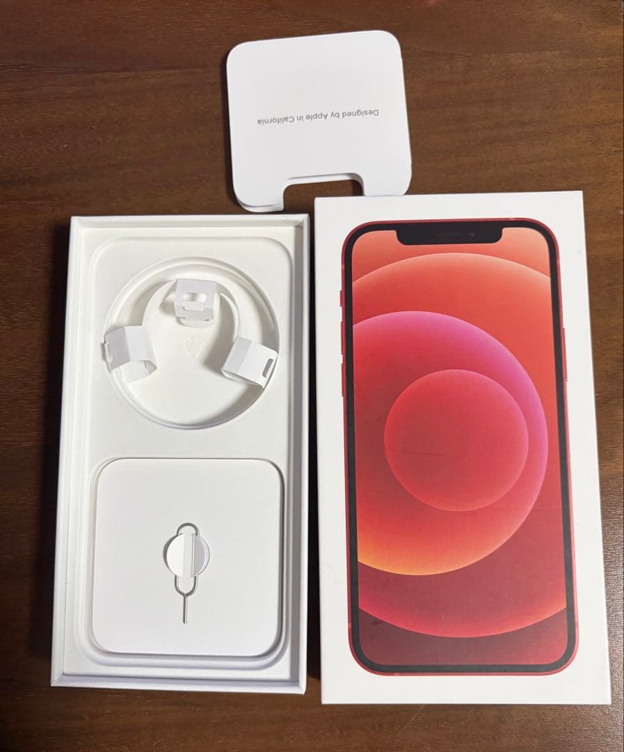ノ*ブ様 iPhone 12 Red 128GB 箱付き