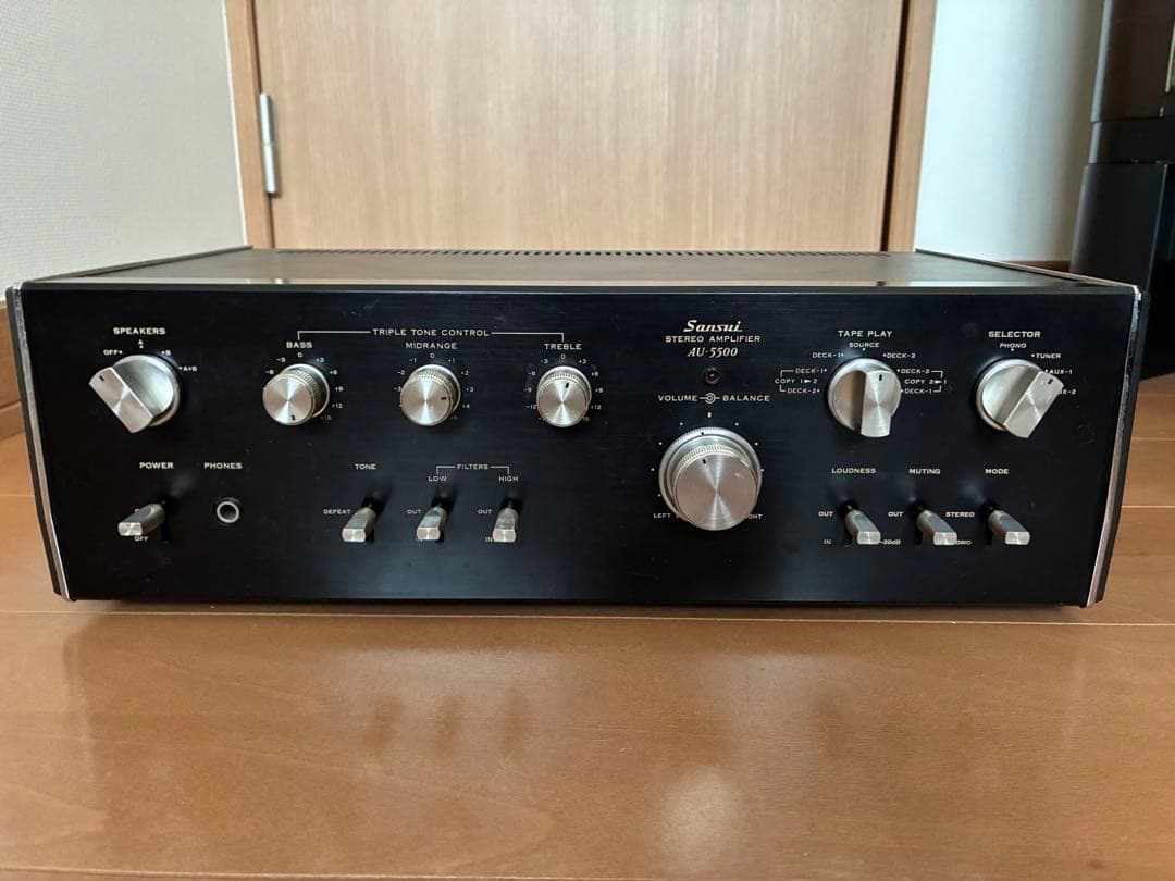 SANSUI サンスイ　プリメインアンプ　AU-5500