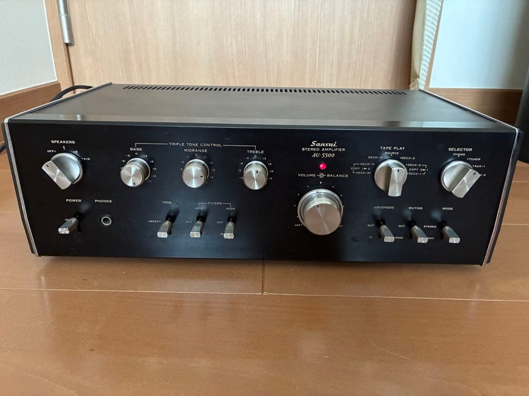 SANSUI サンスイ　プリメインアンプ　AU-5500