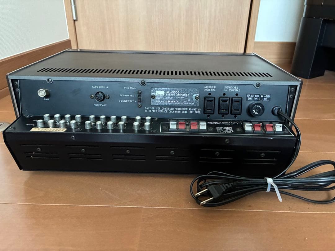 SANSUI サンスイ　プリメインアンプ　AU-5500