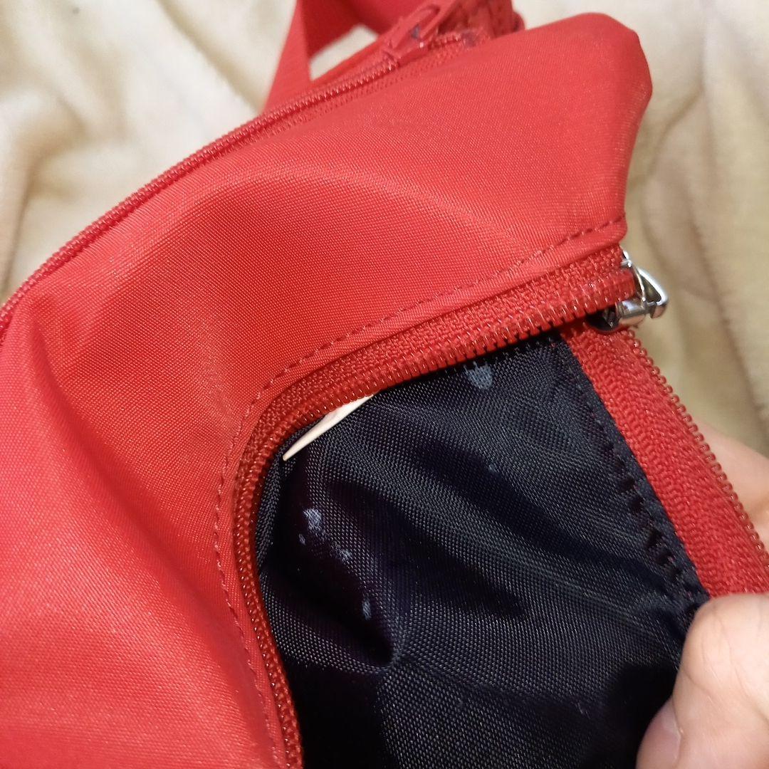 激レア BURBERRY GOLF ウエストポーチ レッド