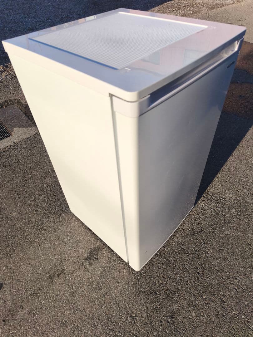 関東限 22年 清掃済 条件で無料配 冷凍庫 1ドア冷凍庫 前開き冷凍庫