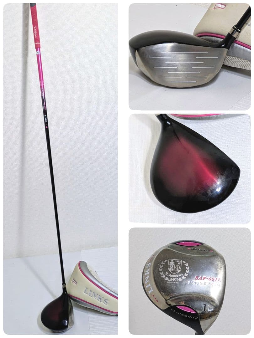 LINKS ゴルフクラブレディースセット Callawayキャディバッグ付